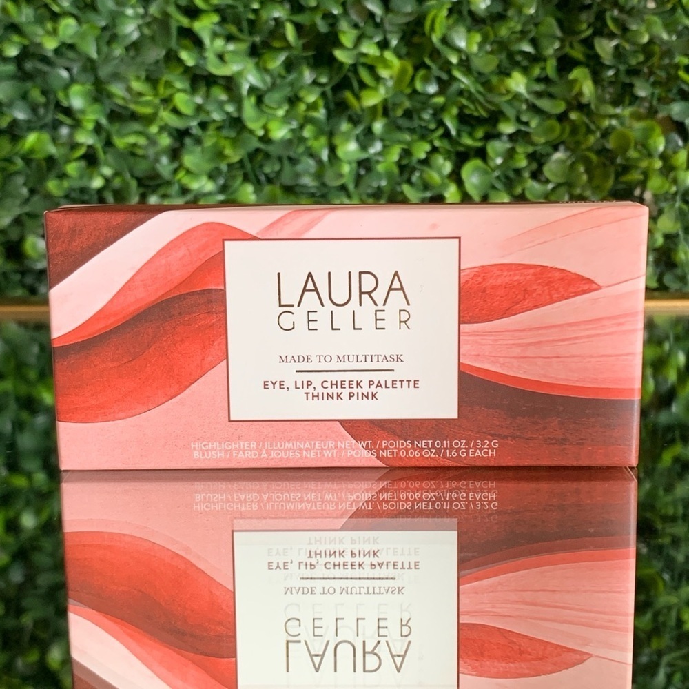 Laura Geller THINK PINK Palette | NEW | Made to Multitask Cream to Powder Trio - Picture 5 of 13